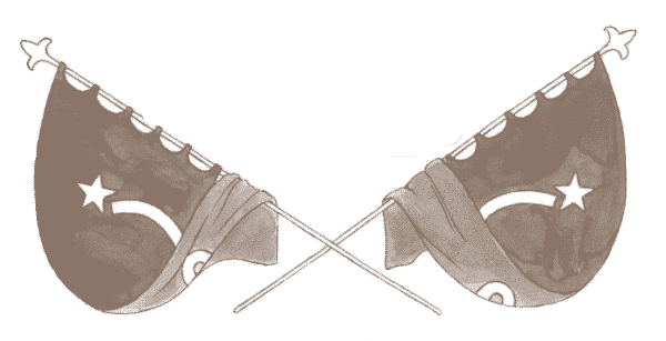 illustration of two flat with ritual logo