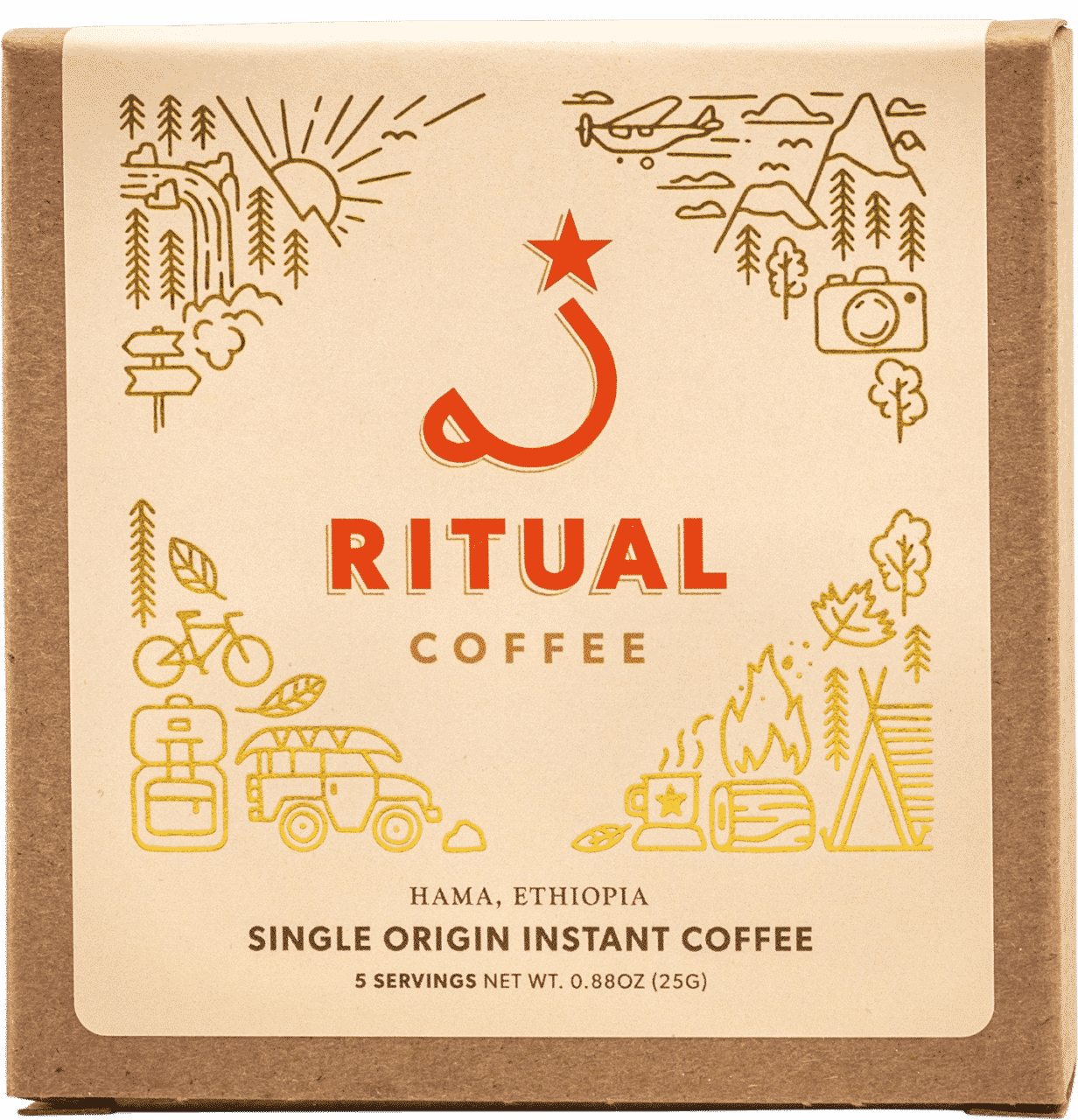 Instant Coffee packaging