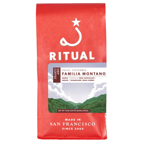 Ritual 12oz coffee bag of Familia Montano