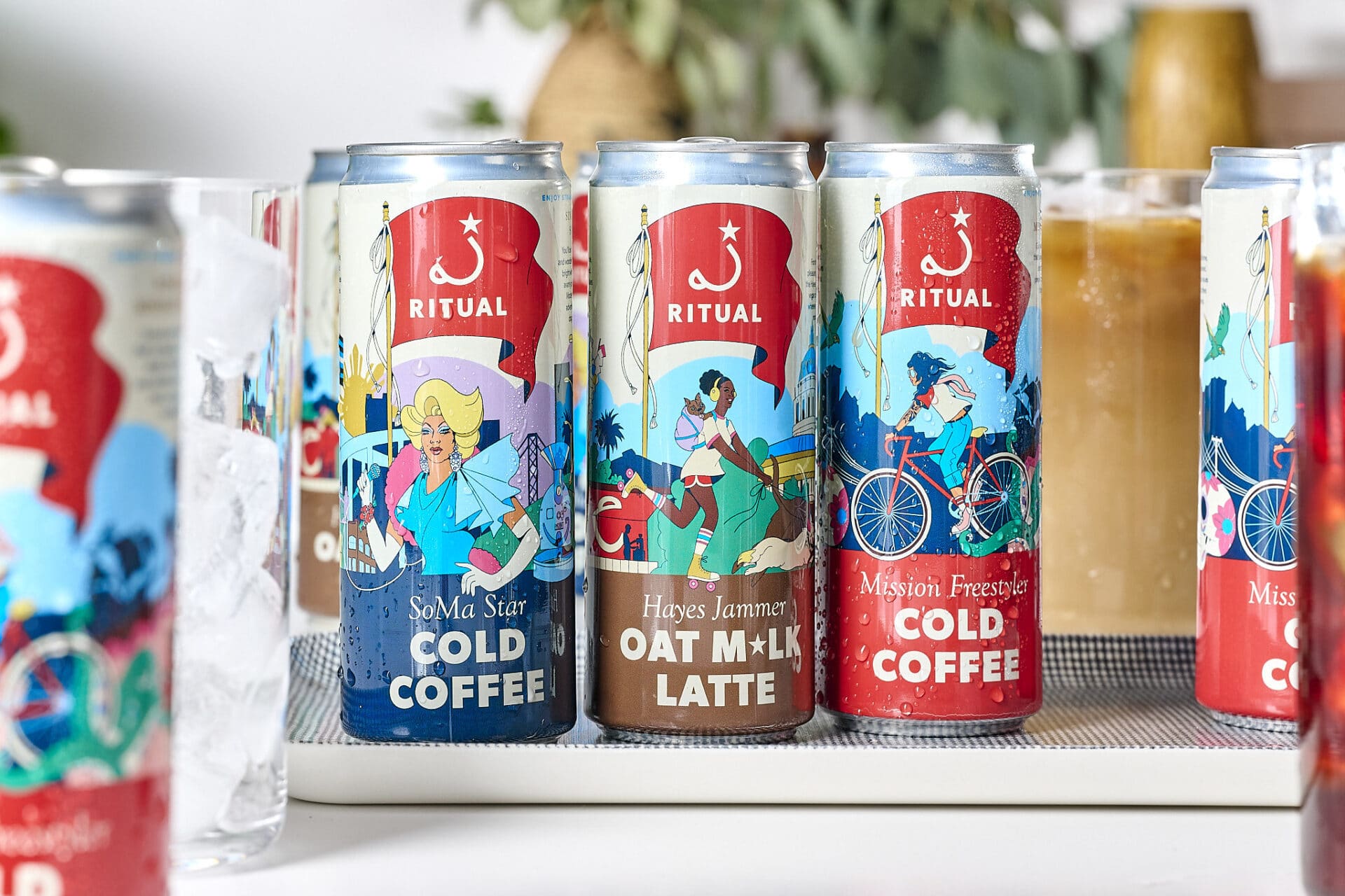 Ready To Drink cans designed by Galine