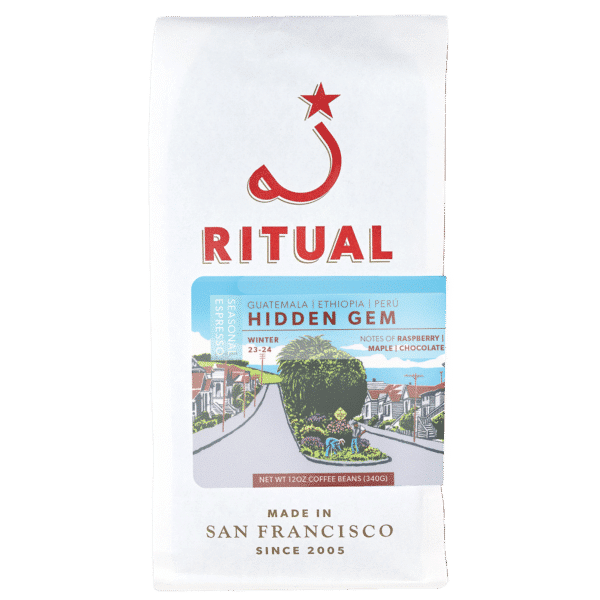 Ritual 12oz seasonal espresso Hidden Gem