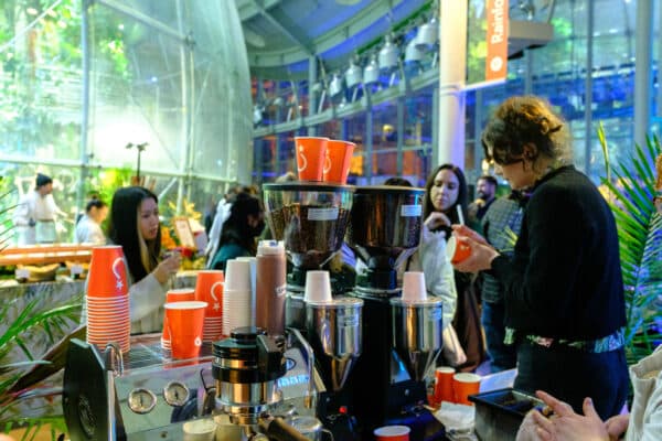 Catering event at the Academy of Sciences