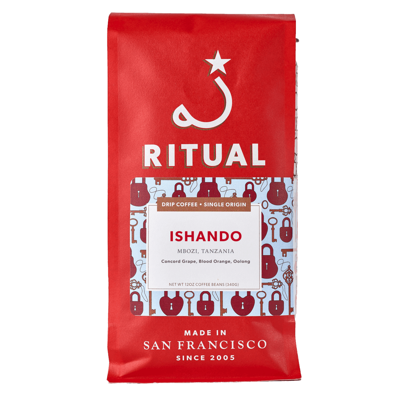 12 ounce bag of Ishando drip coffee