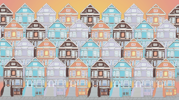 Illustration of Painted Ladies