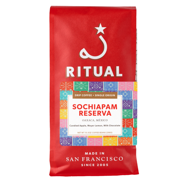 red 10.5oz bag of Sochiapam Reserva